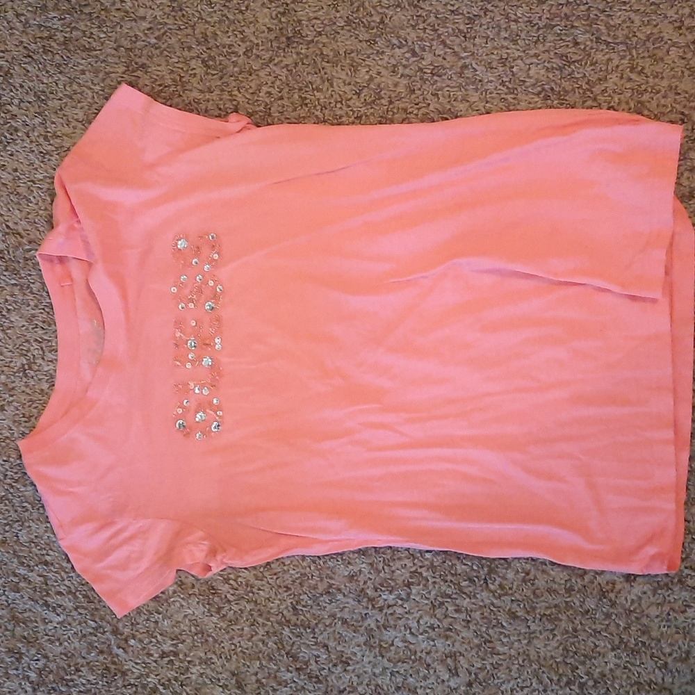 Guess Sparkle Orange Tshirt